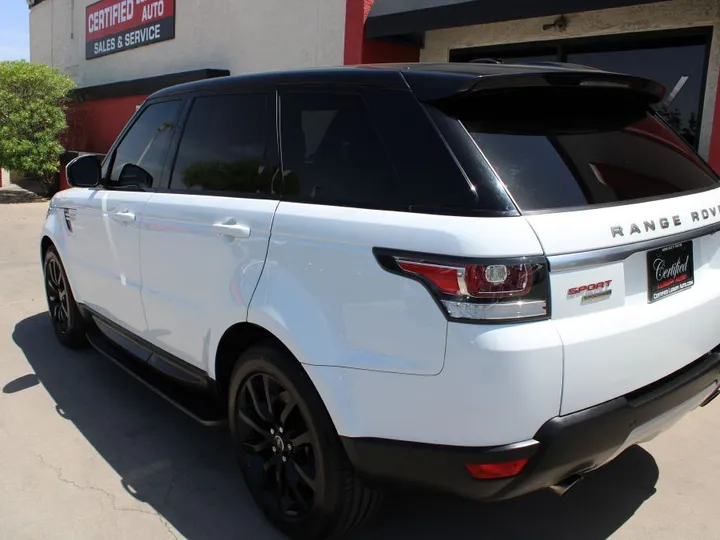 WHITE, 2014 Land Rover Range Rover Sport Image 8