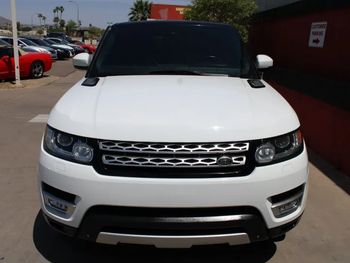 WHITE, 2014 Land Rover Range Rover Sport Image 3