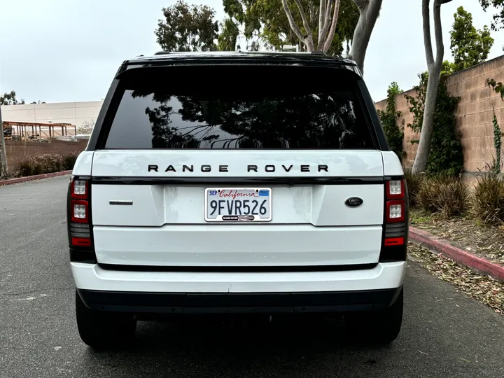 N / A, 2015 LAND ROVER RANGE ROVER Image 4