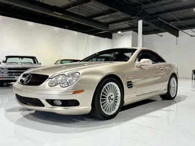 GOLD, 2003 MERCEDES-BENZ SL-CLASS Image 