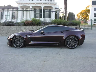 PURPLE, 2017 CHEVROLET CORVETTE Image 