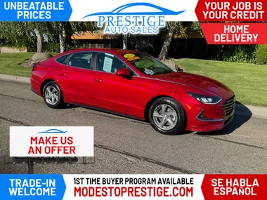 RED, 2021 HYUNDAI SONATA Image 6