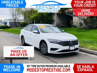 WHITE, 2021 VOLKSWAGEN JETTA Image 