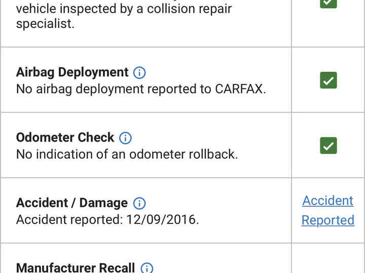 N / A, 2016 HONDA ACCORD Image 20