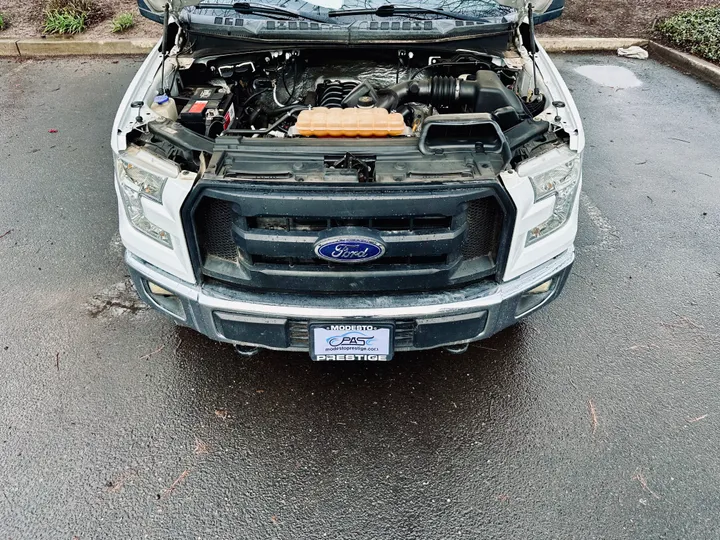 WHITE, 2017 FORD F150 SUPER CAB Image 10