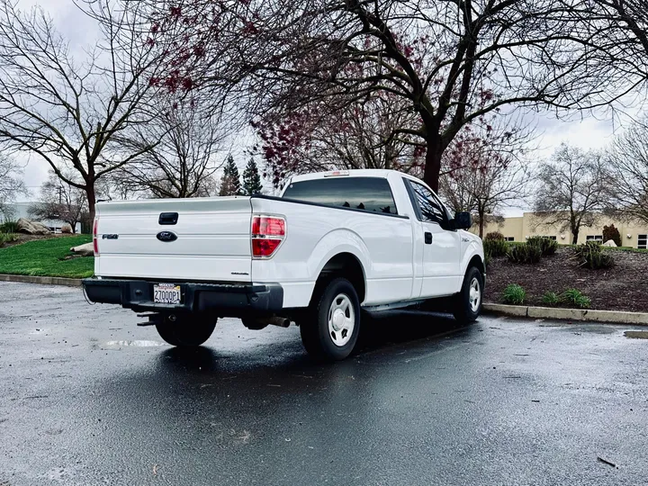 WHITE, 2014 FORD F150 REGULAR CAB Image 4