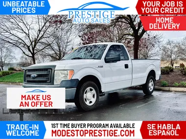 WHITE, 2014 FORD F150 REGULAR CAB Image 13