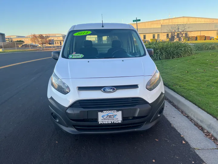 WHITE, 2014 FORD TRANSIT CONNECT CARGO Image 2