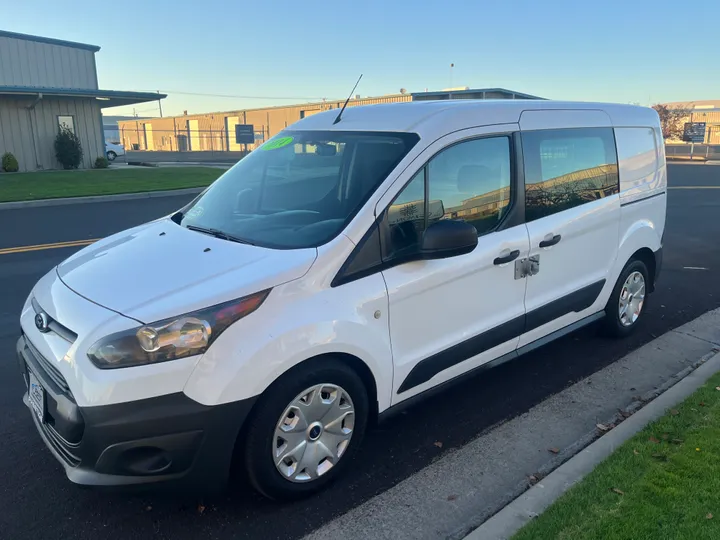 WHITE, 2014 FORD TRANSIT CONNECT CARGO Image 9