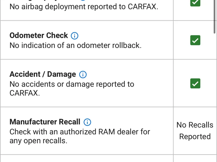 N / A, 2018 RAM 1500 CREW CAB Image 26