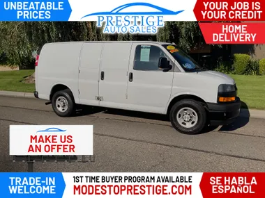 WHITE, 2019 CHEVROLET EXPRESS 2500 CARGO Image 