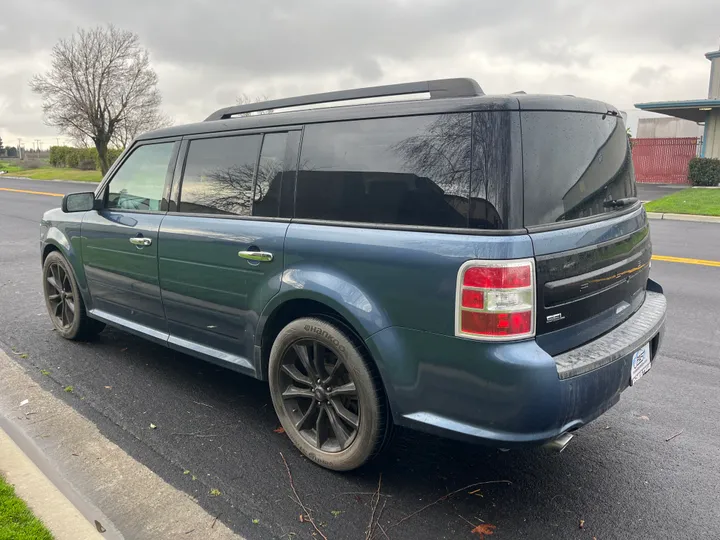 BLUE, 2018 FORD FLEX Image 7