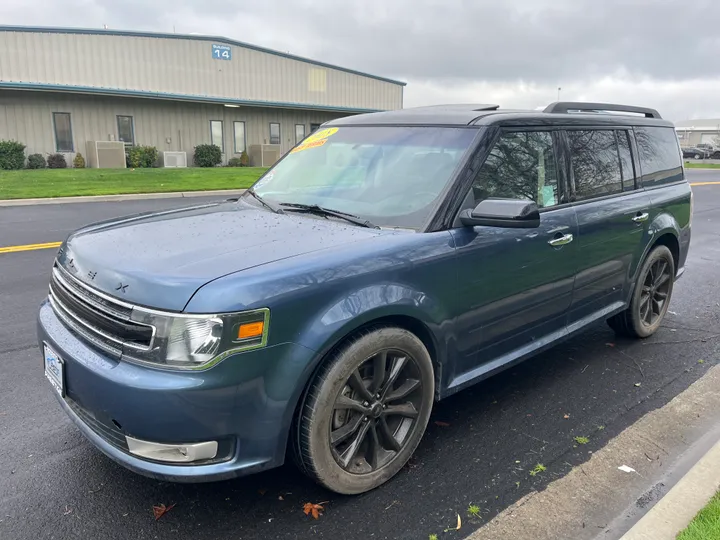 BLUE, 2018 FORD FLEX Image 9