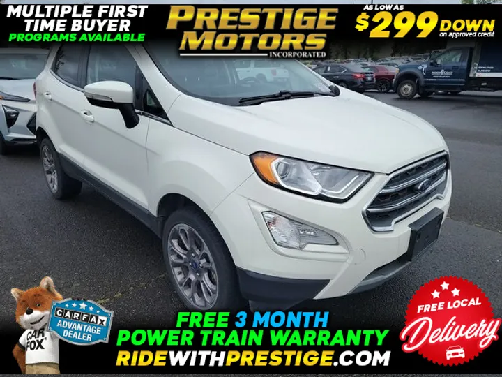 White, 2020 FORD ECOSPORT Image 1