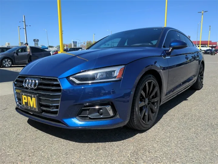 Blue, 2018 AUDI A5 Image 3