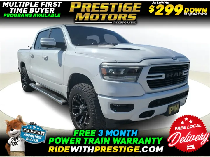 Bright White Clearcoat, 2019 RAM 1500 Image 1