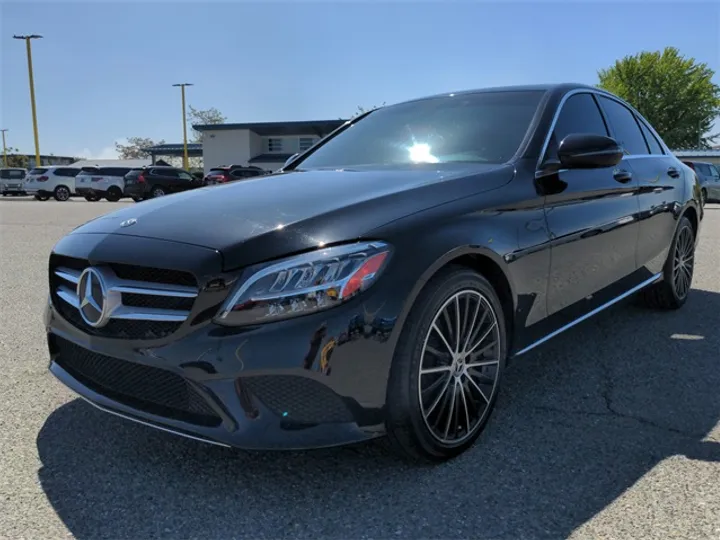 Black, 2019 MERCEDES-BENZ C-CLASS Image 3