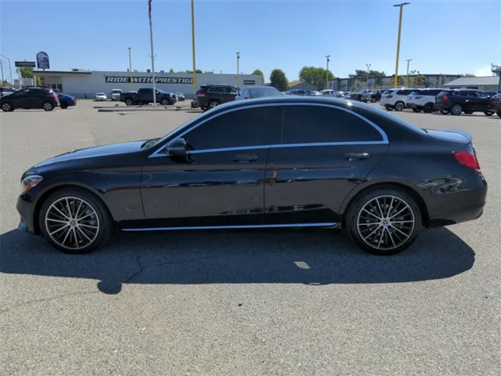 Black, 2019 MERCEDES-BENZ C-CLASS Image 4