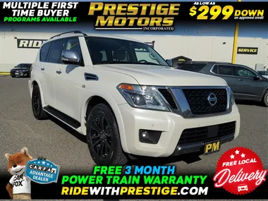 Pearl White Tricoat, 2019 NISSAN ARMADA Image 55