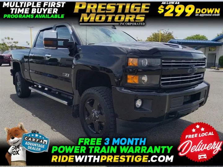 Black, 2017 CHEVROLET SILVERADO 2500HD Image 1