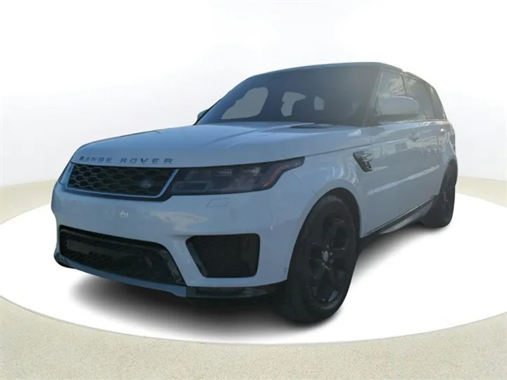 White, 2019 LAND ROVER RANGE ROVER SPORT Image 3