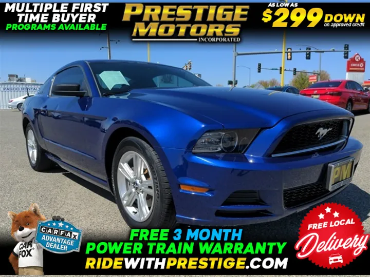 Blue, 2014 FORD MUSTANG Image 1