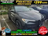 Vulcano Black Metallic, 2021 ALFA ROMEO STELVIO Thumnail Image 1