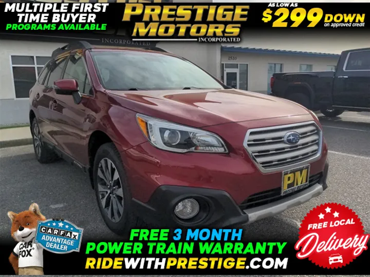 Venetian Red Pearl, 2017 SUBARU OUTBACK Image 1