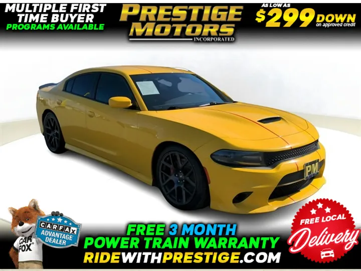 Yellow Jacket Clearcoat, 2017 DODGE CHARGER Image 1