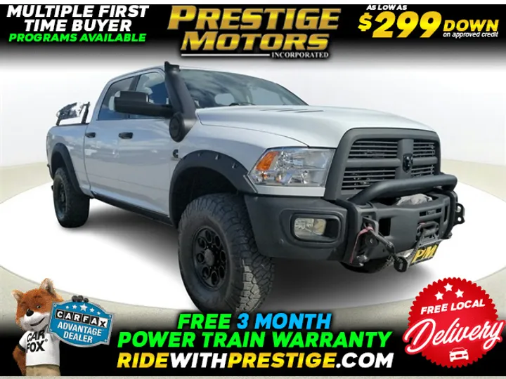 Bright White Clearcoat, 2012 RAM 2500 Image 1