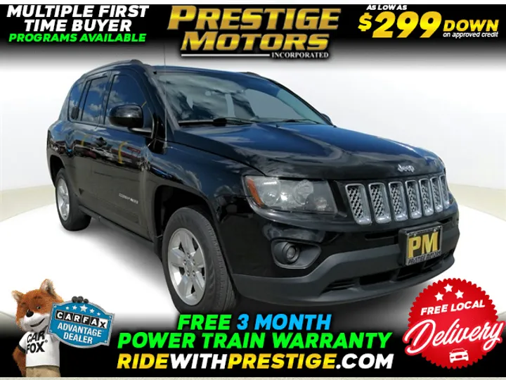 Black Clearcoat, 2016 JEEP COMPASS Image 1