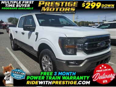 Oxford White, 2023 FORD F-150 Image 