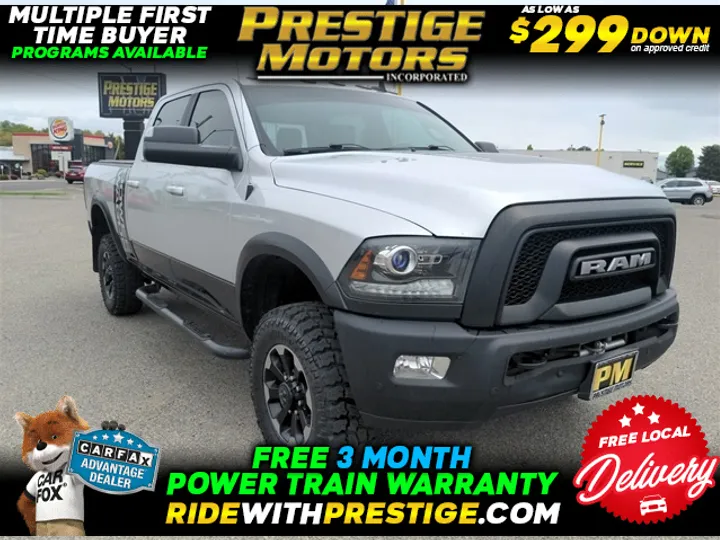 Bright Silver Metallic Clearcoat, 2018 RAM 2500 Image 1