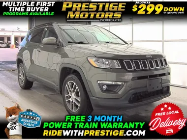 Olive Green Pearlcoat, 2018 JEEP COMPASS Image 