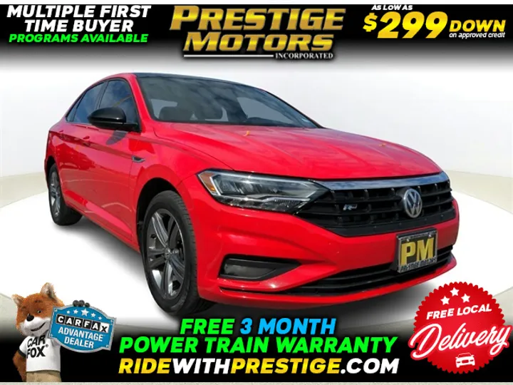 Tornado Red, 2019 VOLKSWAGEN JETTA Image 1