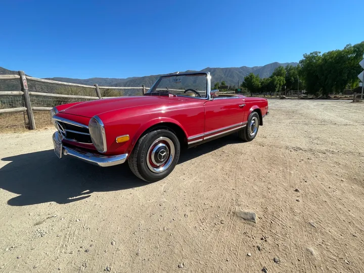 RED, 1966 MERCEDES BENZ 230 SL Image 2