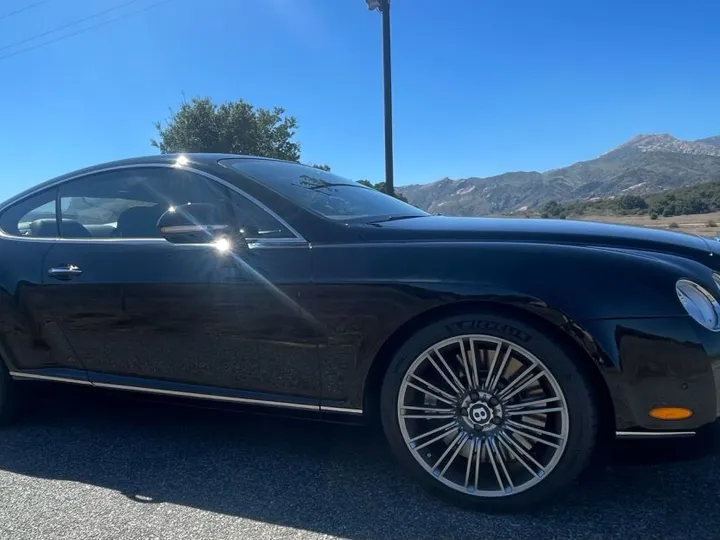 BLACK, 2010 BENTLEY CONTINENTAL Image 3