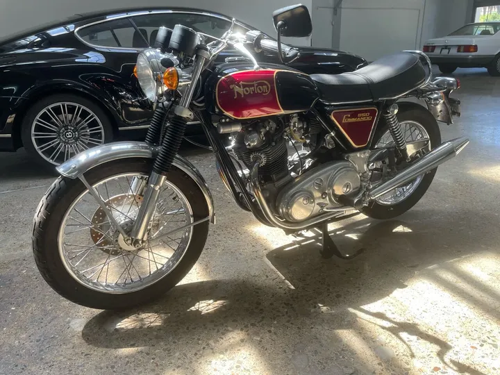 Black, 1973 Norton 850 Commando Image 20