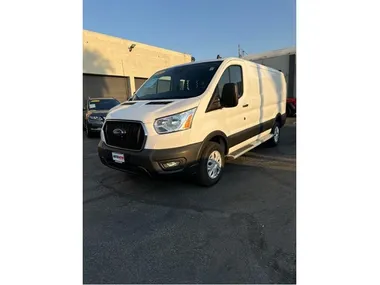 WHITE, 2021 FORD TRANSIT 250 CARGO VAN Image 