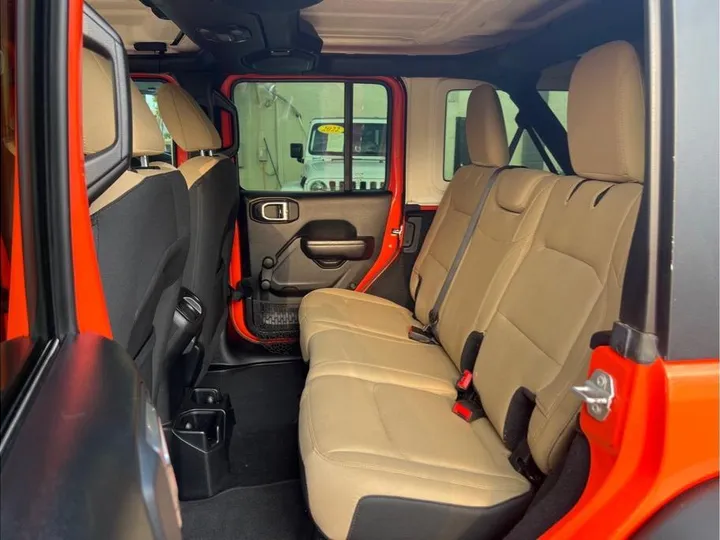 ORANGE, 2018 JEEP WRANGLER UNLIMITED Image 7