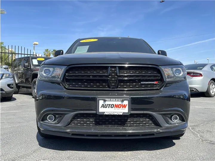 BLACK, 2017 DODGE DURANGO Image 8