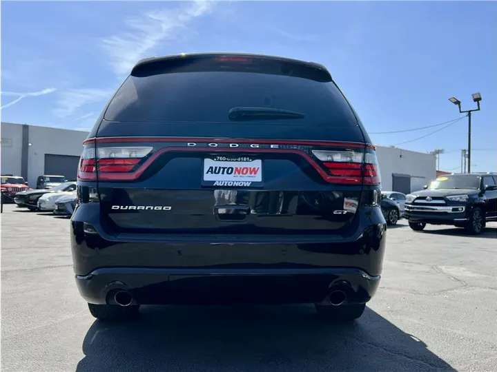 BLACK, 2017 DODGE DURANGO Image 4