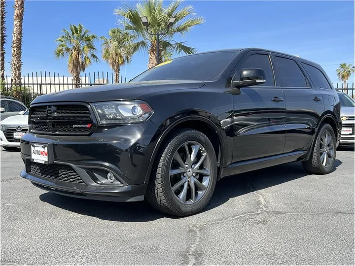 BLACK, 2017 DODGE DURANGO Image 1