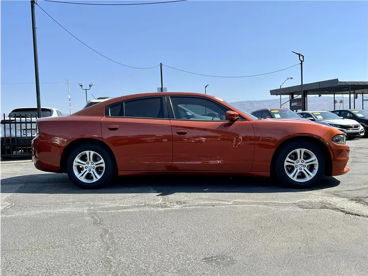 ORANGE, 2021 DODGE CHARGER Image 6