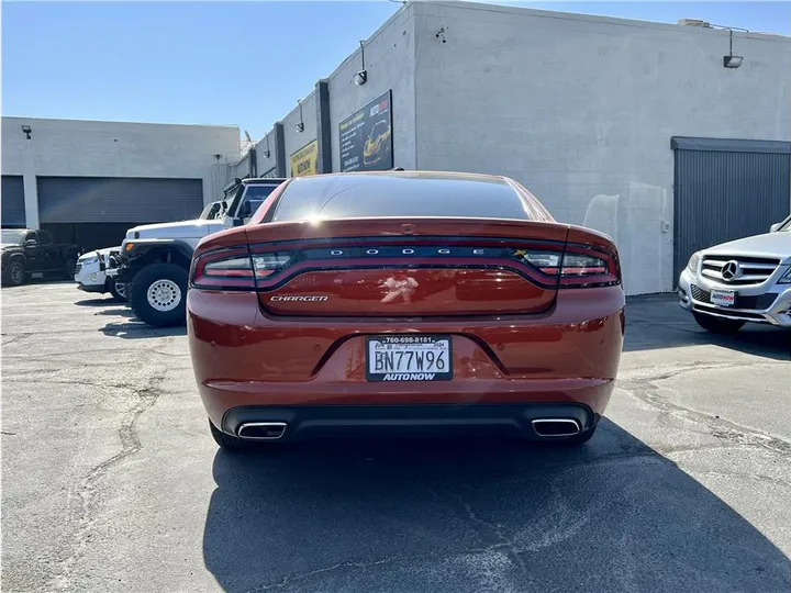 ORANGE, 2021 DODGE CHARGER Image 4