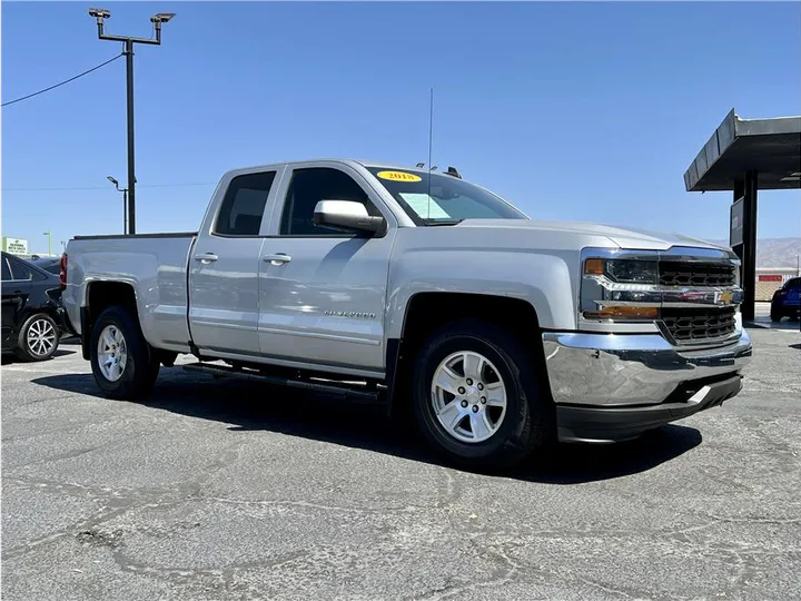 SILVER, 2018 CHEVROLET SILVERADO 1500 DOUBLE CAB Image 7