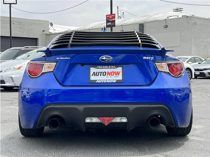 BLUE, 2015 SUBARU BRZ Image 4