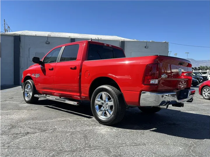 RED, 2019 RAM 1500 CLASSIC CREW CAB Image 3