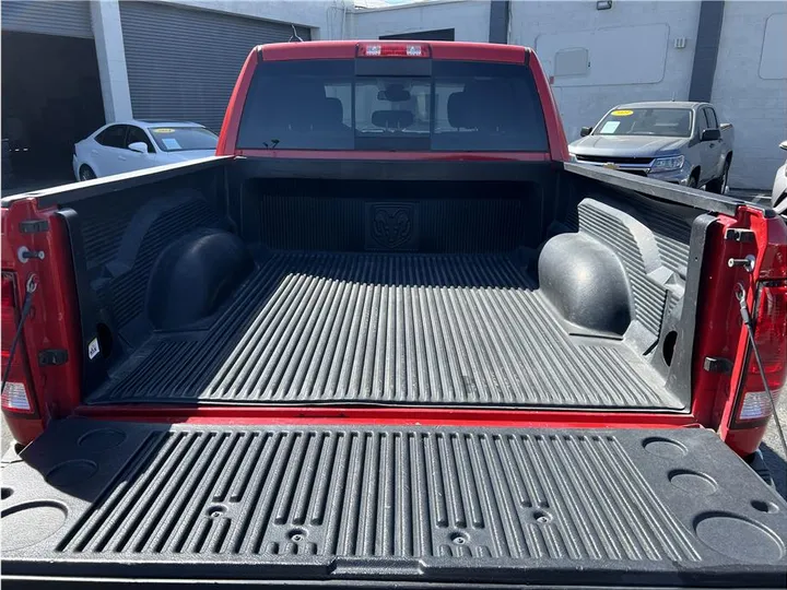 RED, 2019 RAM 1500 CLASSIC CREW CAB Image 9