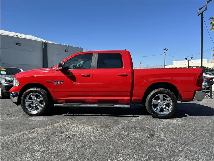 RED, 2019 RAM 1500 CLASSIC CREW CAB Image 2